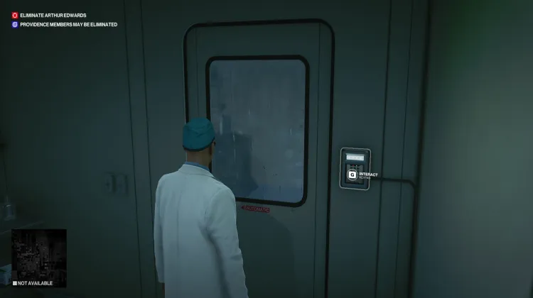 Porta del Laboratorio Bloccata