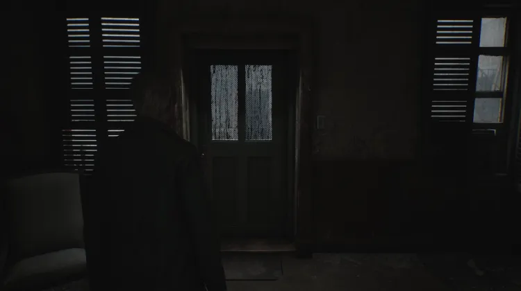 Apartment 207 Balkon Tür