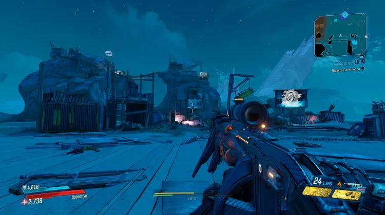 Terrain de jeu de Carnivora