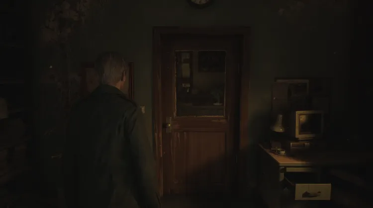 Reception Office Door