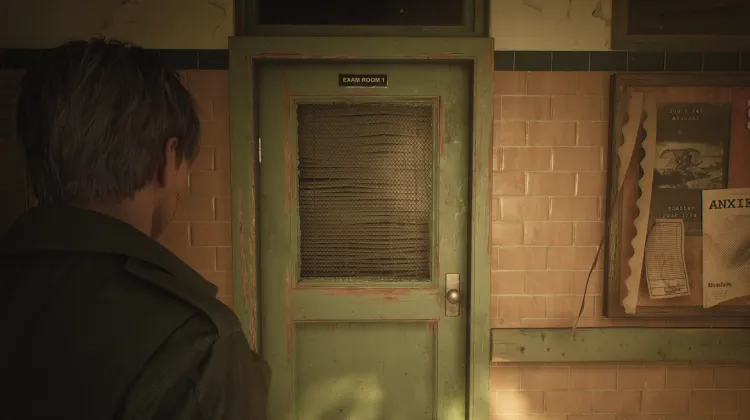 Examination Room 1 Door