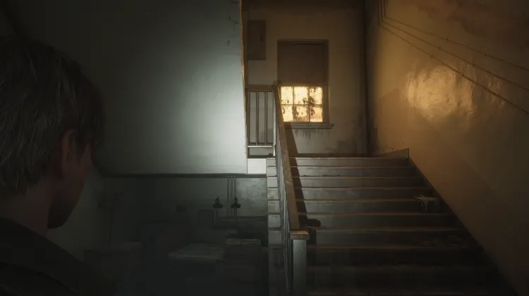 Brookhaven Hospital Basement Staircase