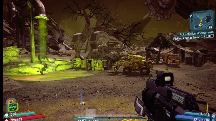 Site minier abandonné