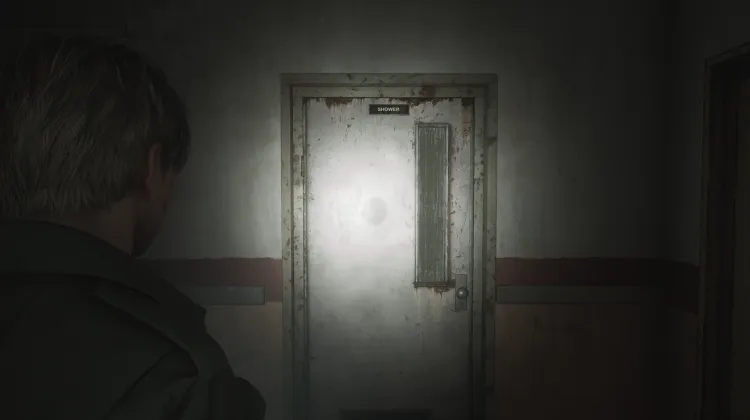 Porta da Sala de Banho