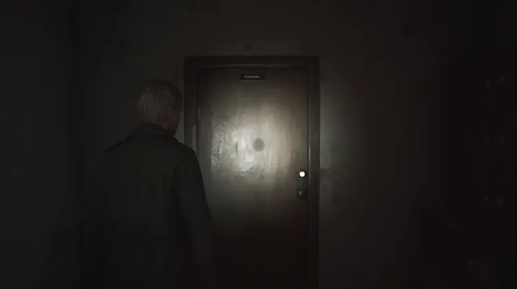 Porta da Sala de Armazenamento do Escritório do Diretor