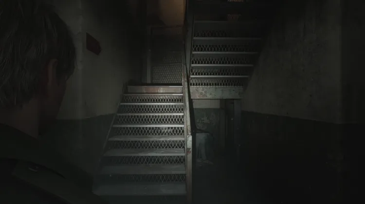 Escadaria do Hospital Brookhaven 3º Andar