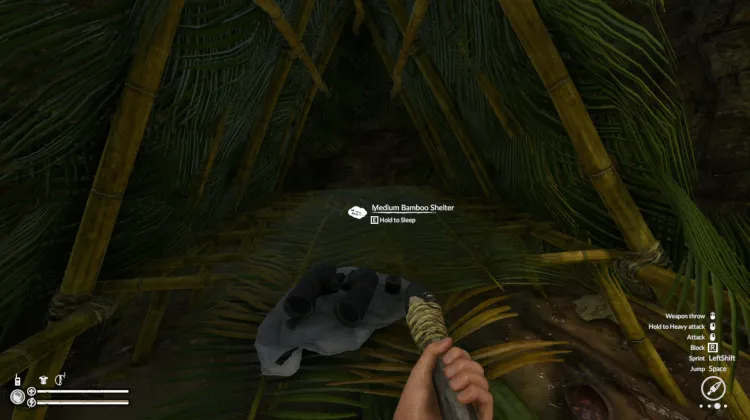 Mittleres Bambus-Unterschlupf