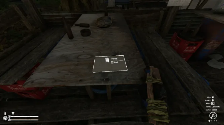 Goldminenarbeiter Notiz