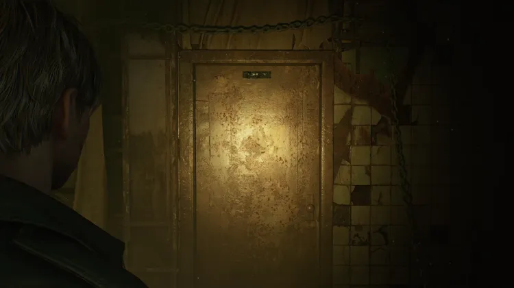 Medical Records Backroom Door