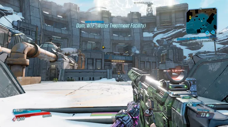 Barrage, STU (Station de Traitement d'Eau)