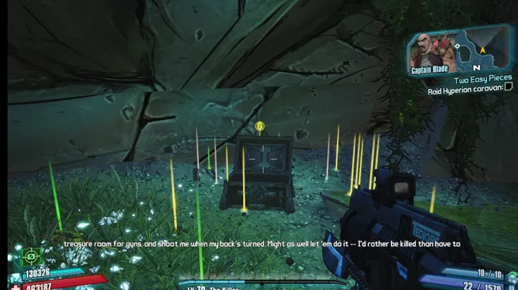 Flaschenpost, Hayters Torheit