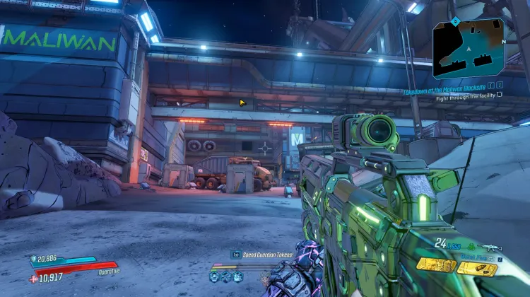 Facility Staging Zone Gamma