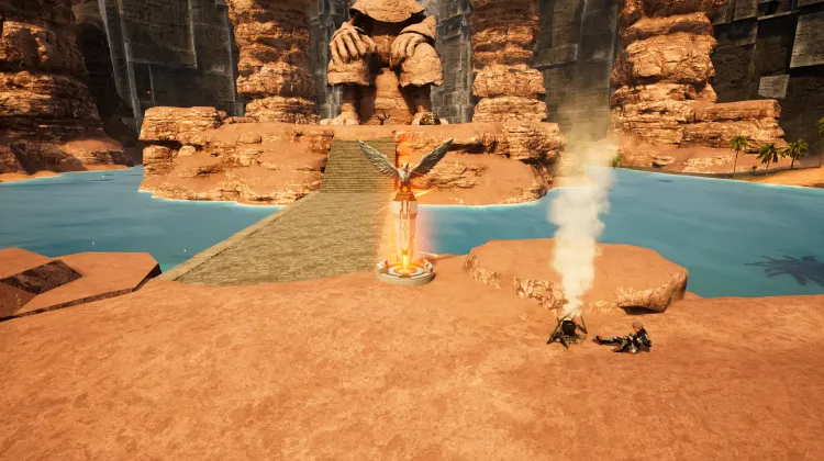 รูปปั้นอนูบิสภูเขาออบซิเดียน