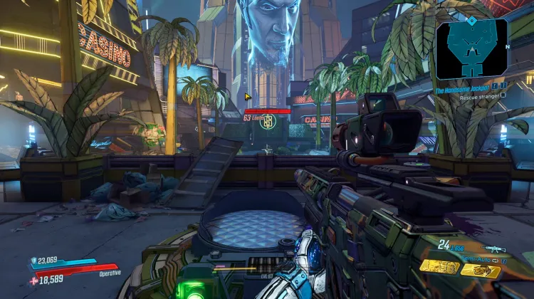 Hologramme de Handsome Jack