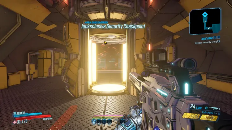 Posto de Controle de Segurança Jacksclusive