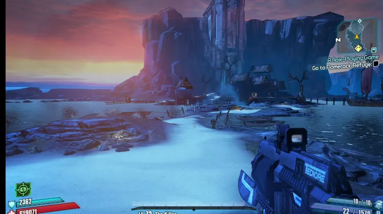 Sandbank der seltenen Wanderungen