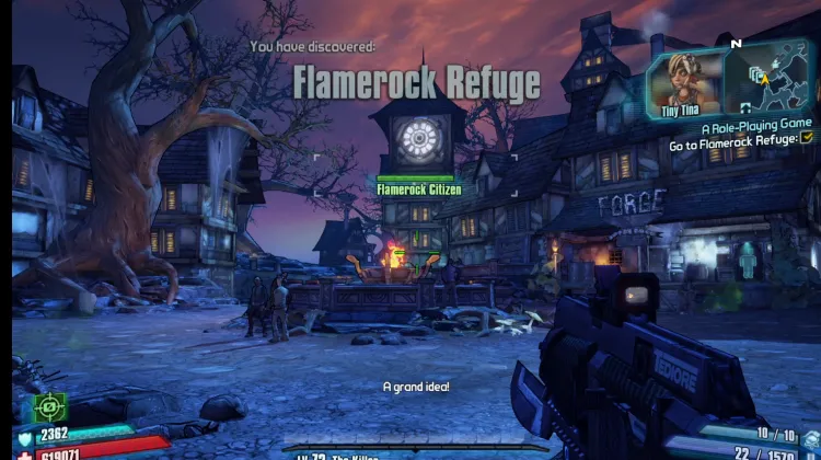 Flammenfels-Zuflucht