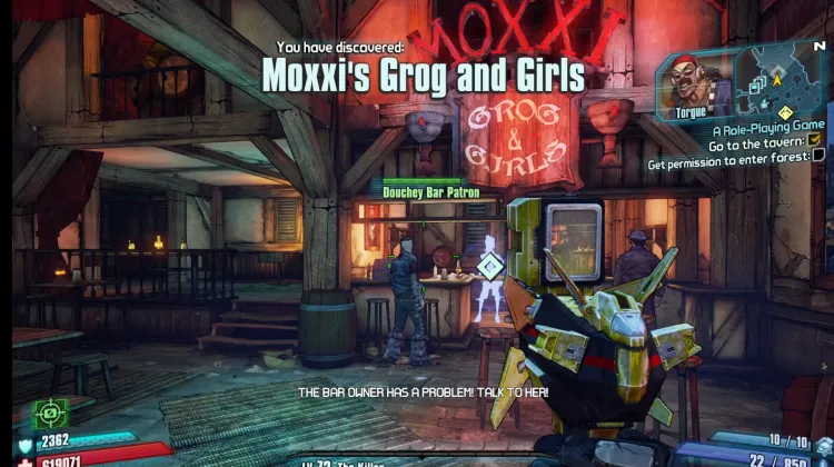 MoXXis Grog und Mädchen
