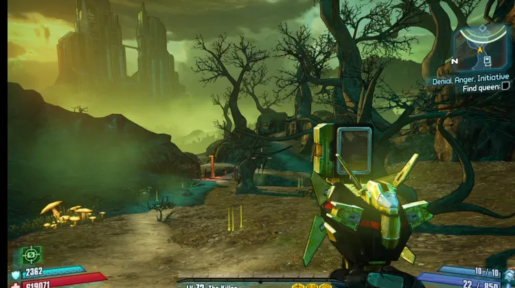 Der Wald des Lebendig-von-Bäumen-Gefressen-Werdens