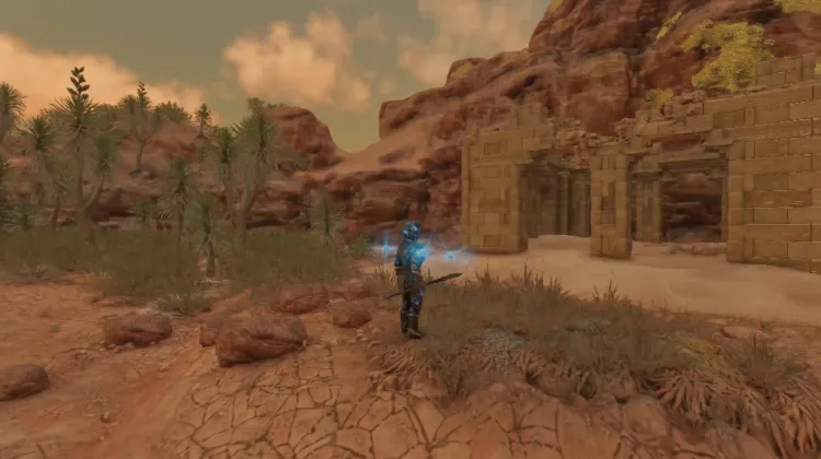 Entrée de Tombeau Caché