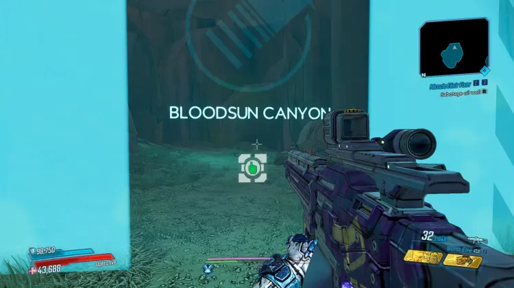 Canyon del Sole Sanguinante