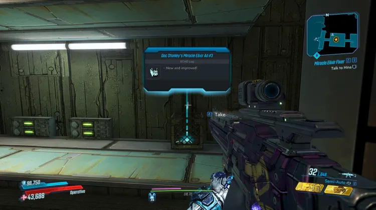 Anuncio del Elixir Milagroso del Dr. Stanley #3