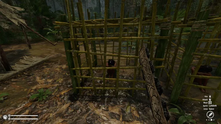 Entführte Stammesfrau