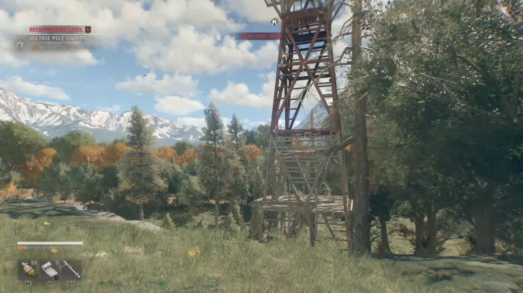 Poste de Voltaje del Pueblo