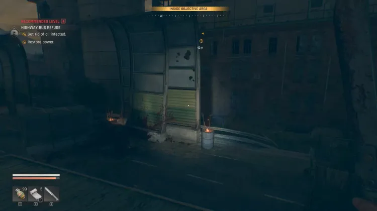 Refuge d'autobus de l'autoroute