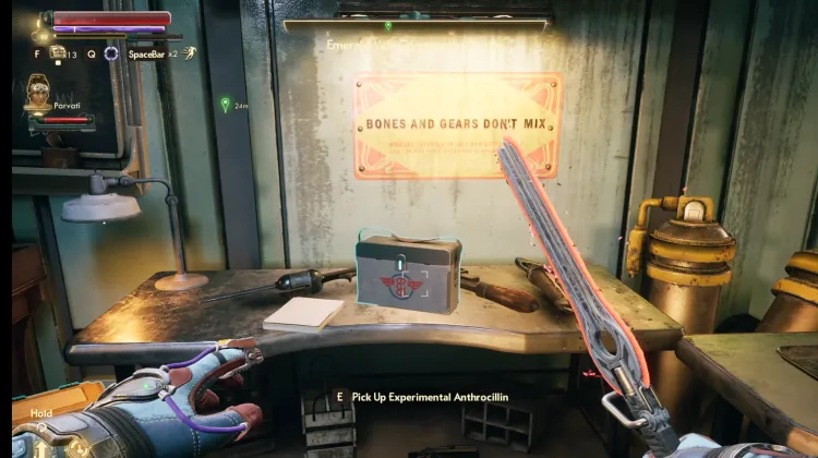 Experimental Anthrocillin