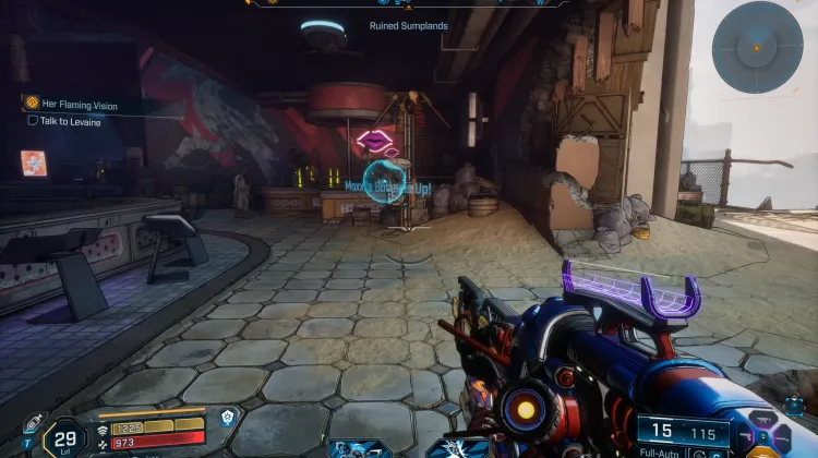 ¡Moxxi's Bottoms Up!