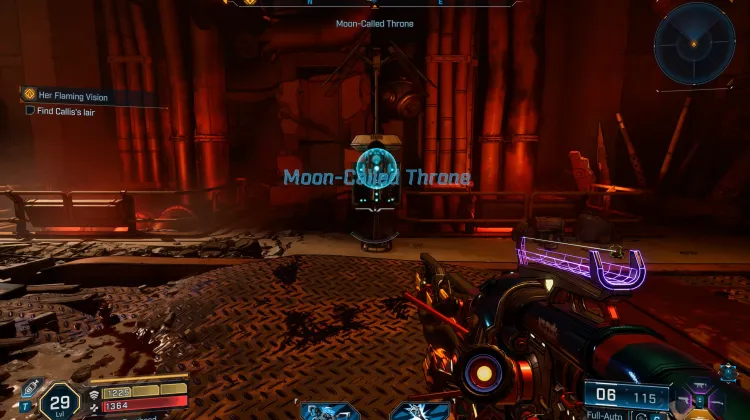 Trono Llamado por la Luna