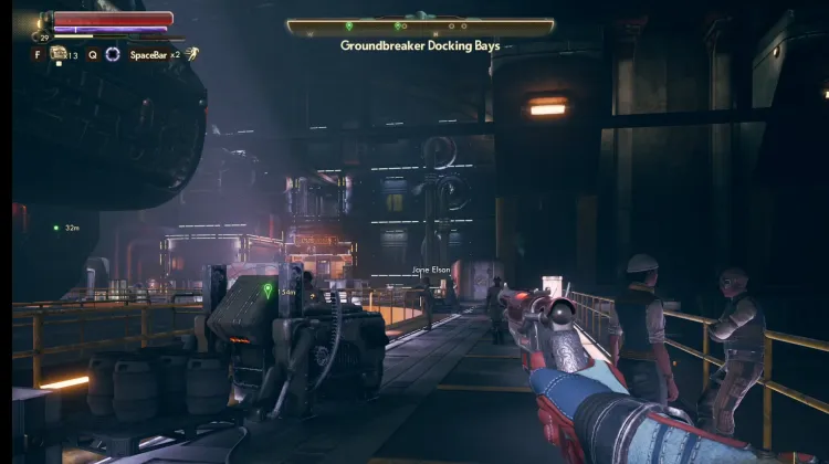 Groundbreaker Docking Bays