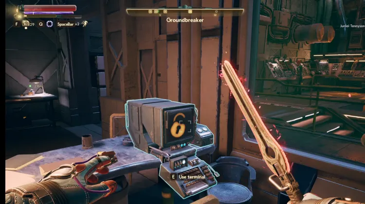 Personal Terminal - Groundbreaker Captain