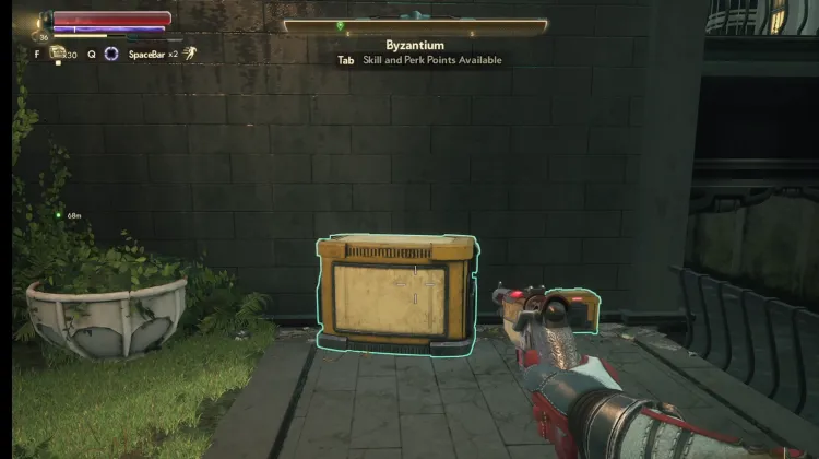 Zablokowany Pojemnik