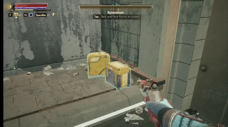 Zablokowany Pojemnik