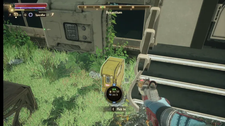 Zablokowany Pojemnik