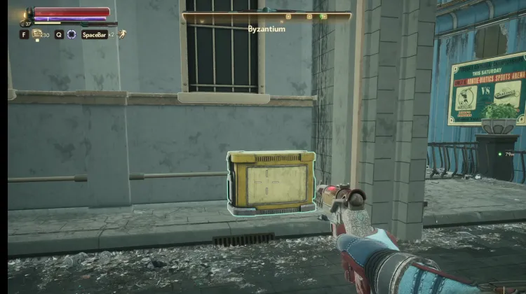 Zablokowany Pojemnik