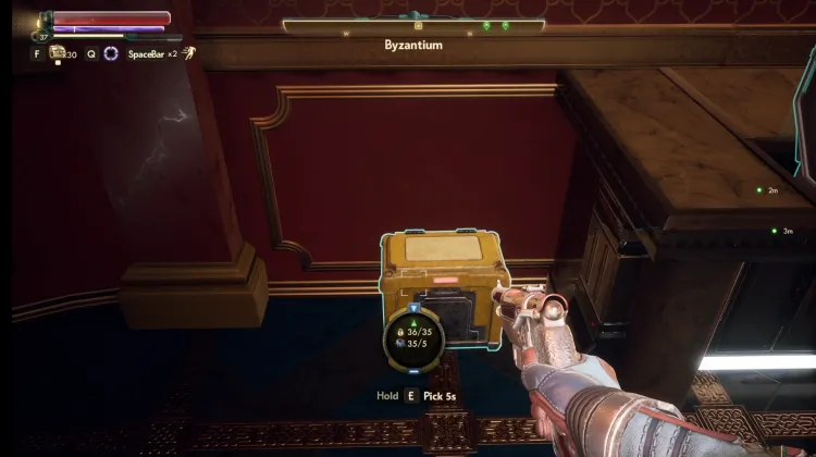 Zablokowany Pojemnik