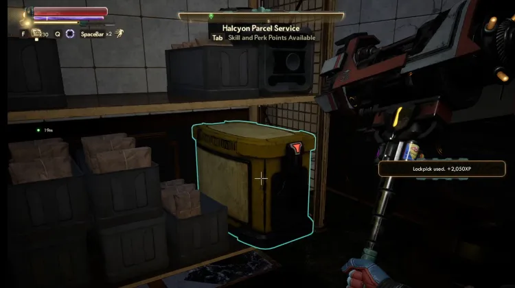 Zablokowany Pojemnik