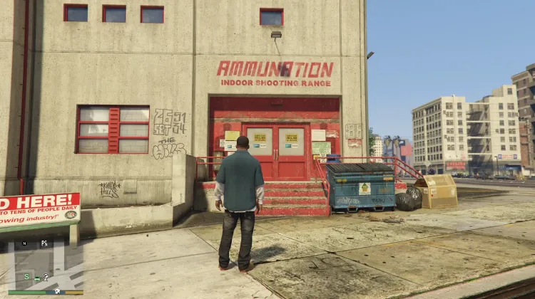 Ammu-Nation avec Stand de Tir