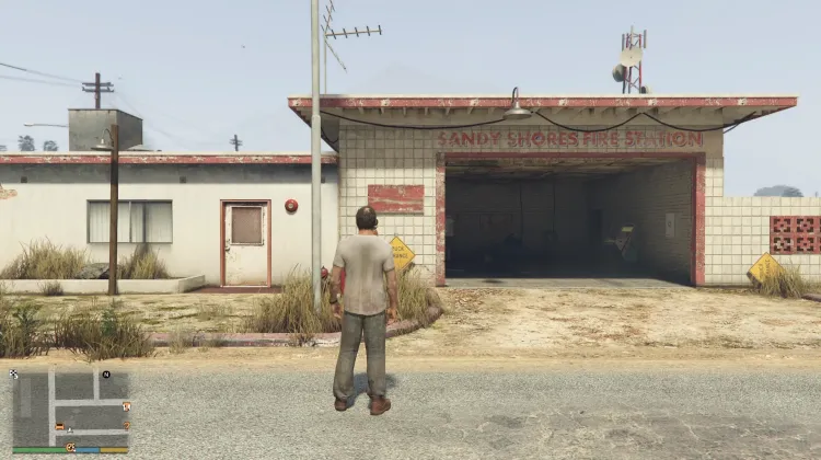 Station de pompiers de Sandy Shores