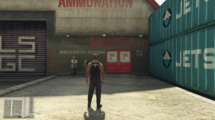 Ammu-Nation avec Stand de Tir