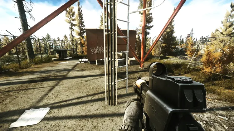 Escalera de la Torre de Radio (Punto de Señal 3)