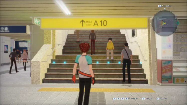 Seibu-Shinjuku : Intersection du Pont Supérieur