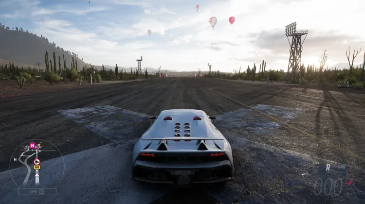 Dragster-Rennstrecke