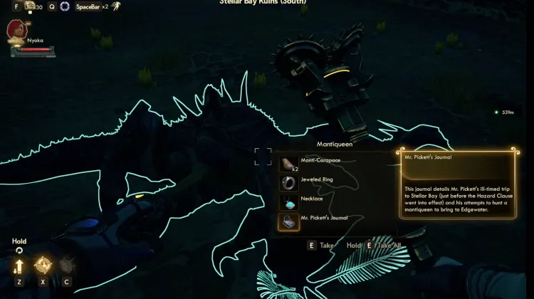 Mr. Pickett's Journal