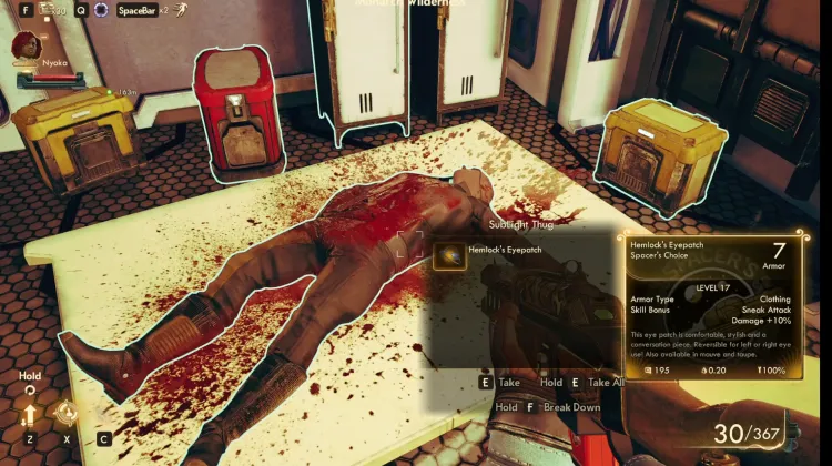 Cache-œil de la Ciguë