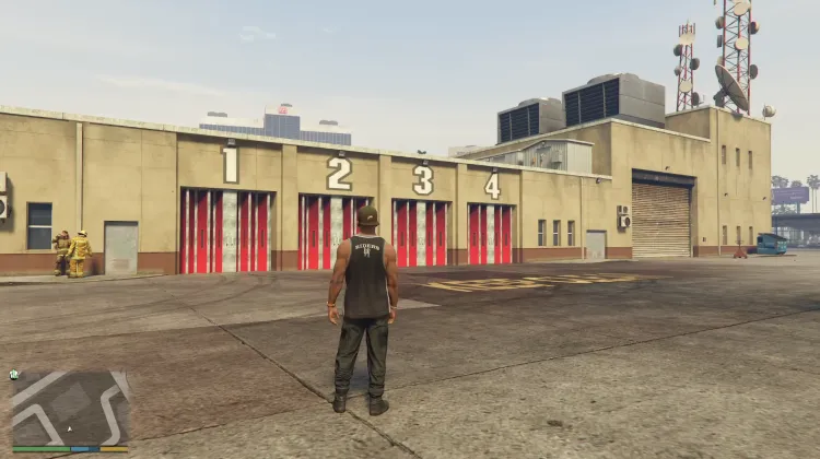 Caserne de pompiers de LSIA