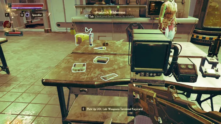 UDL Lab Weapons Keycard